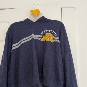 A crop top that is a hoodie